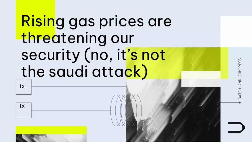 Rising Gas Prices Are Threatening Our Security (No, It’s Not the Saudi Attack)