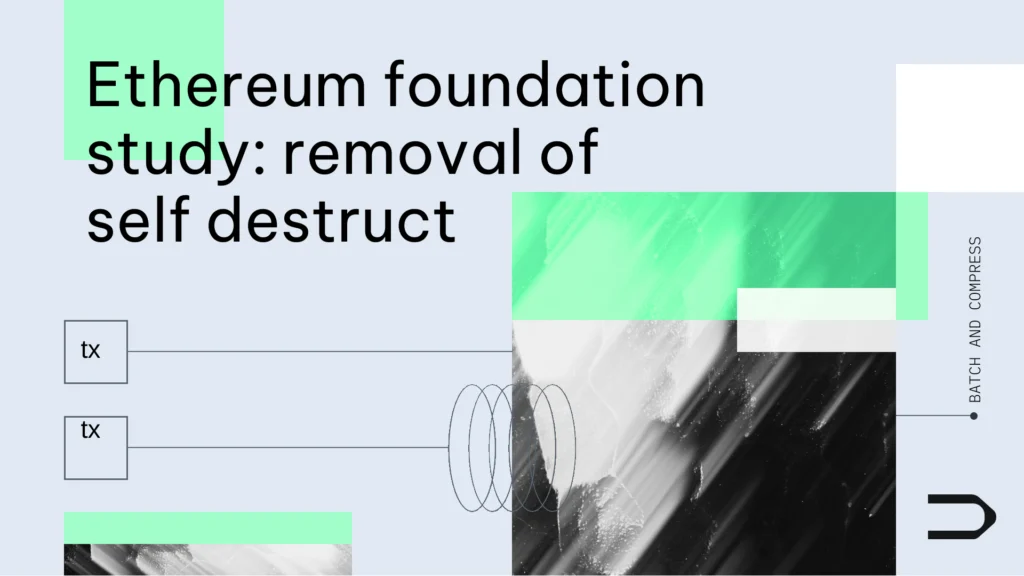 EIP-4758 and EIP-6780 | Removal of Selfdestruct