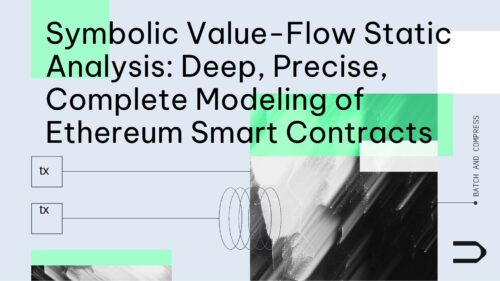 Symbolic Value-Flow Static Analysis: Deep, Precise, Complete Modeling of Ethereum Smart Contracts