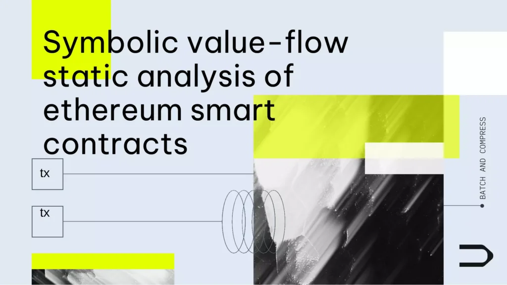 Symbolic Value-flow Static Analysis of Ethereum Smart Contracts