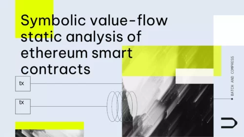 Symbolic Value-flow Static Analysis of Ethereum Smart Contracts