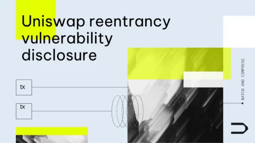 Uniswap Reentrancy Vulnerability Disclosure
