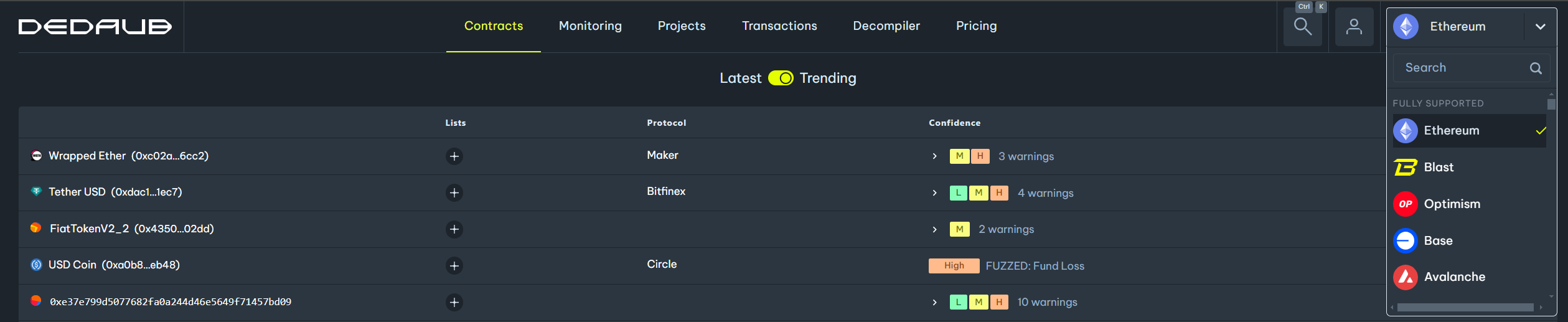 Network Selector